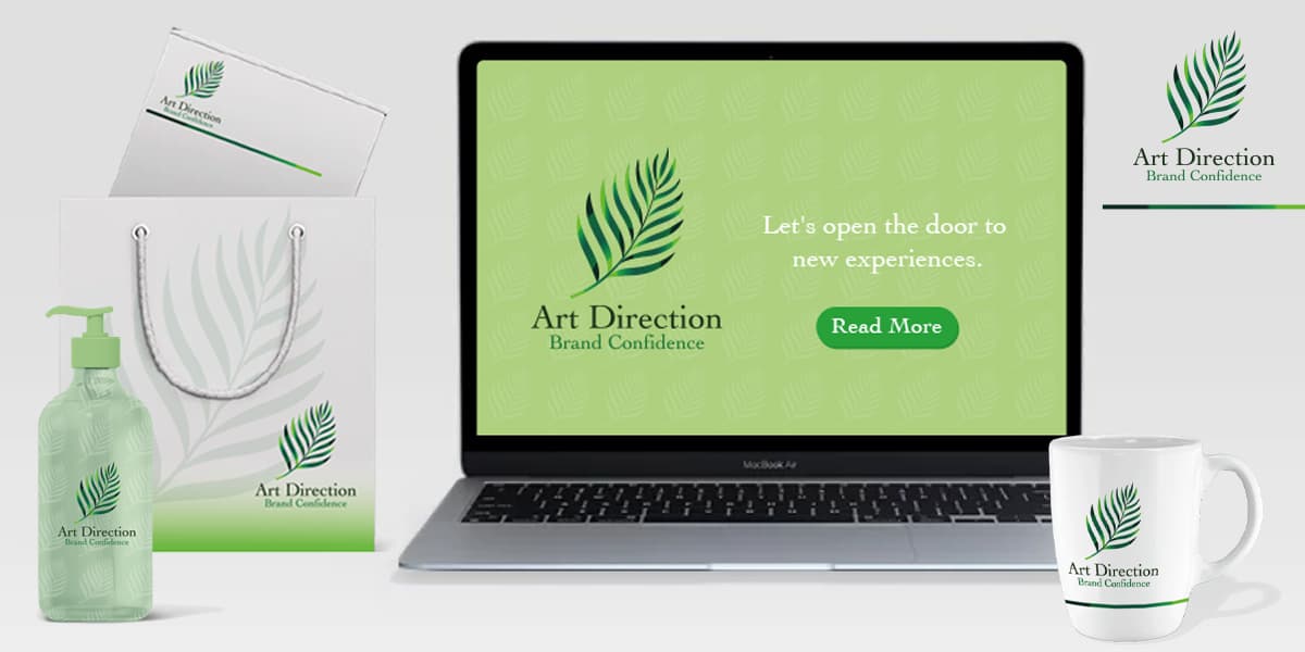 ロゴ作成例 アートディレクションプラン