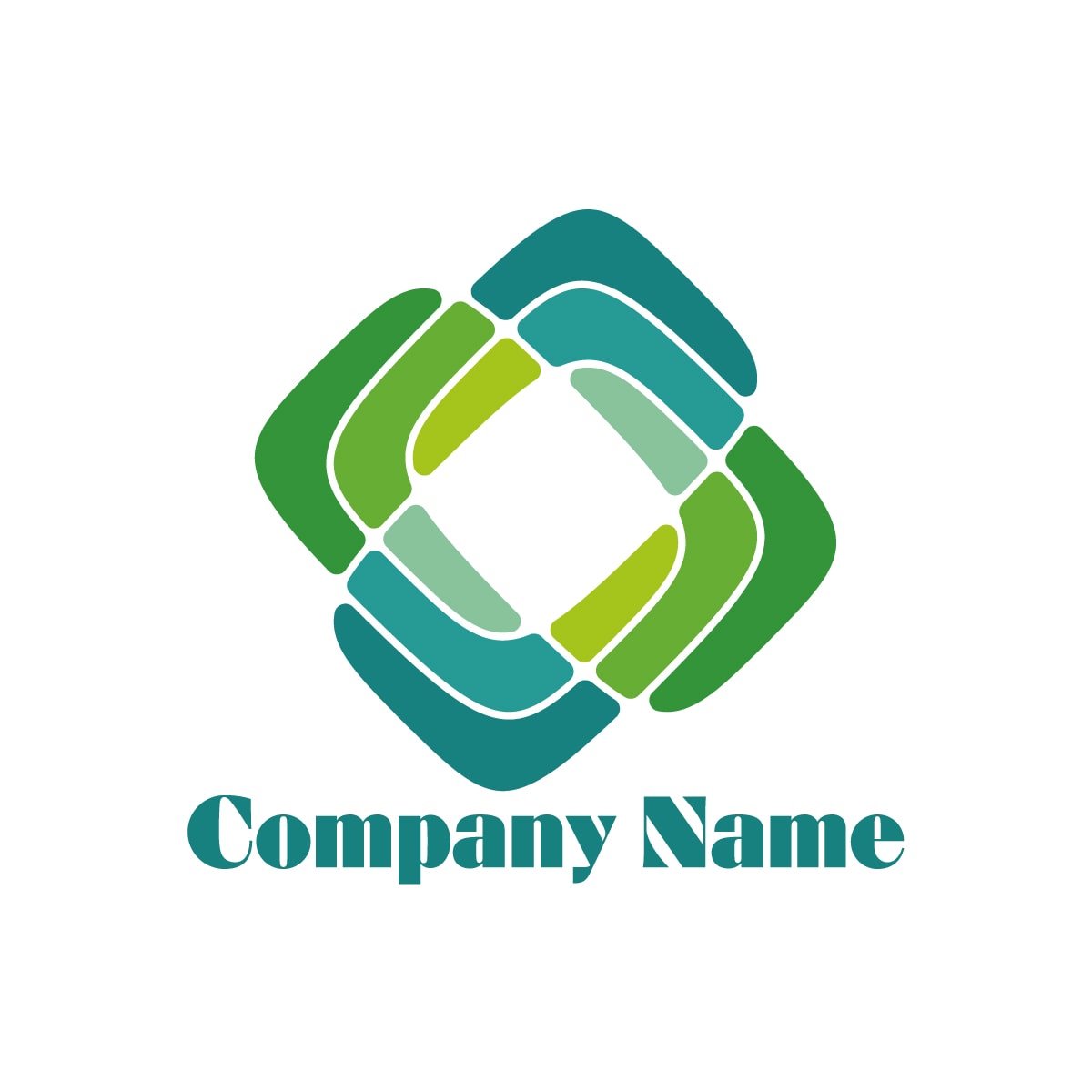 細胞のフォルムが象徴する、生命と科学のロゴ