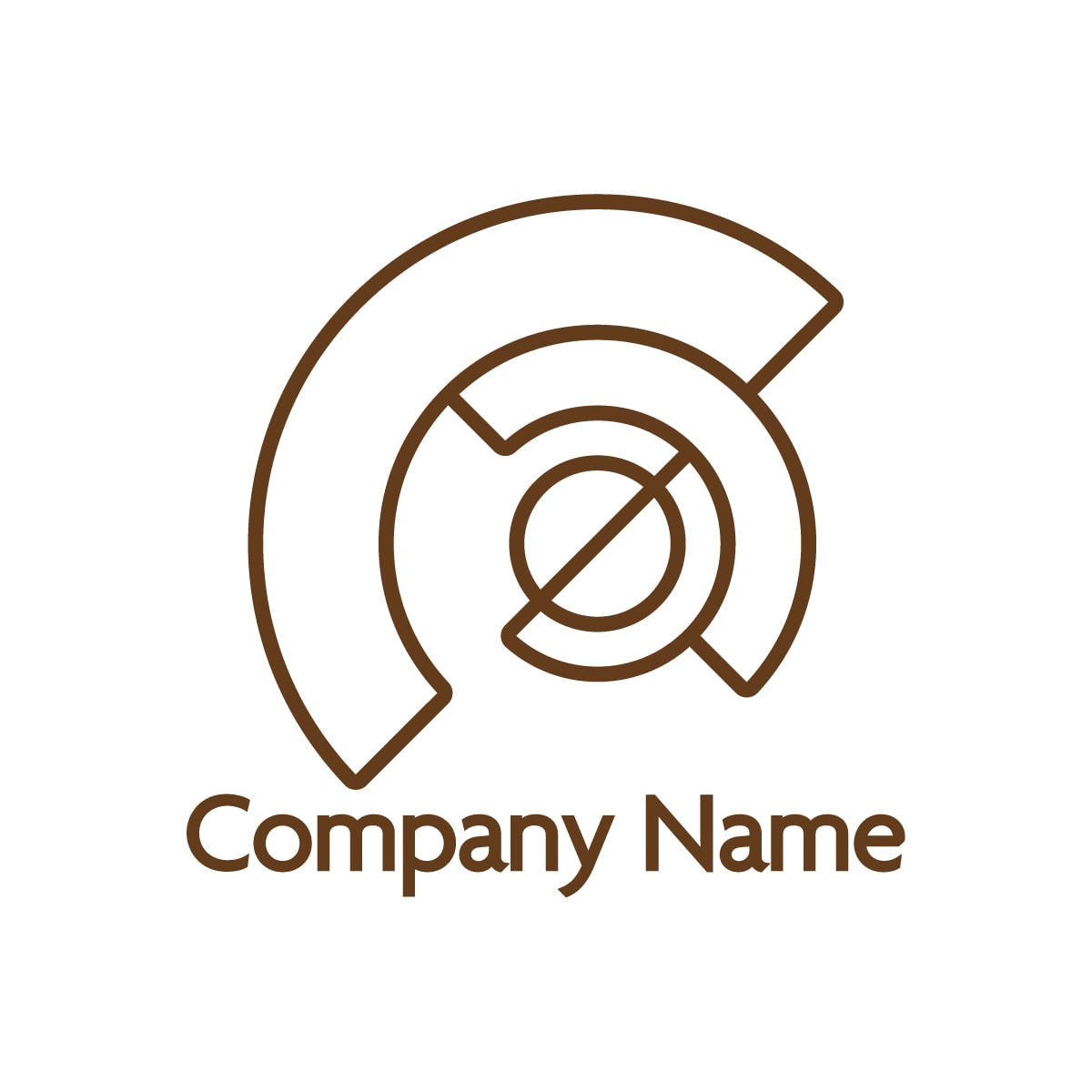 黄金比が宿る、数学的な美のロゴ